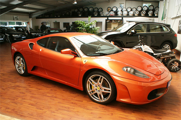 Folierung Ferrari F430 vorher
